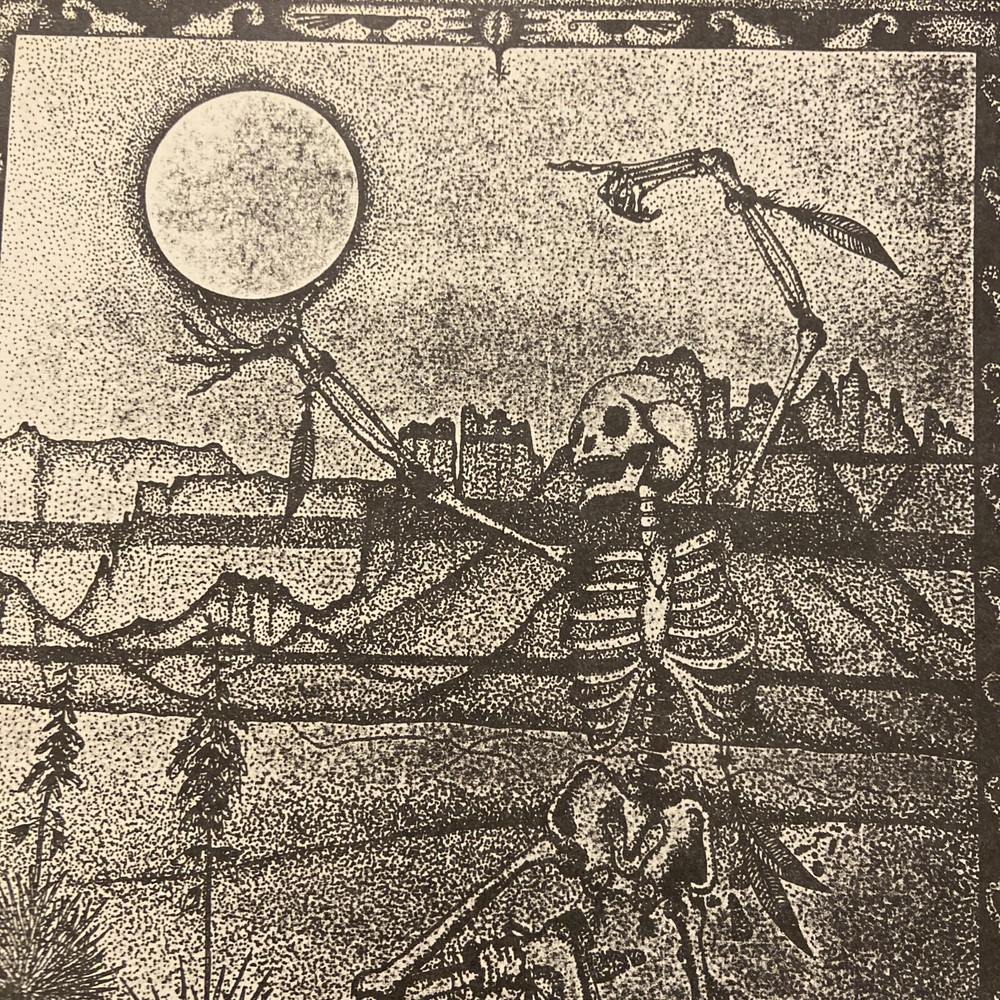 grateful dead card stock print 70’s