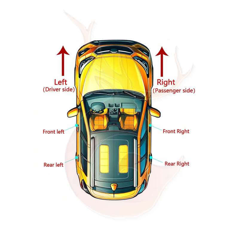 Left Front Inner Door Pull Handle Inside Lever 8U1837019A For Audi Q3 2015-18