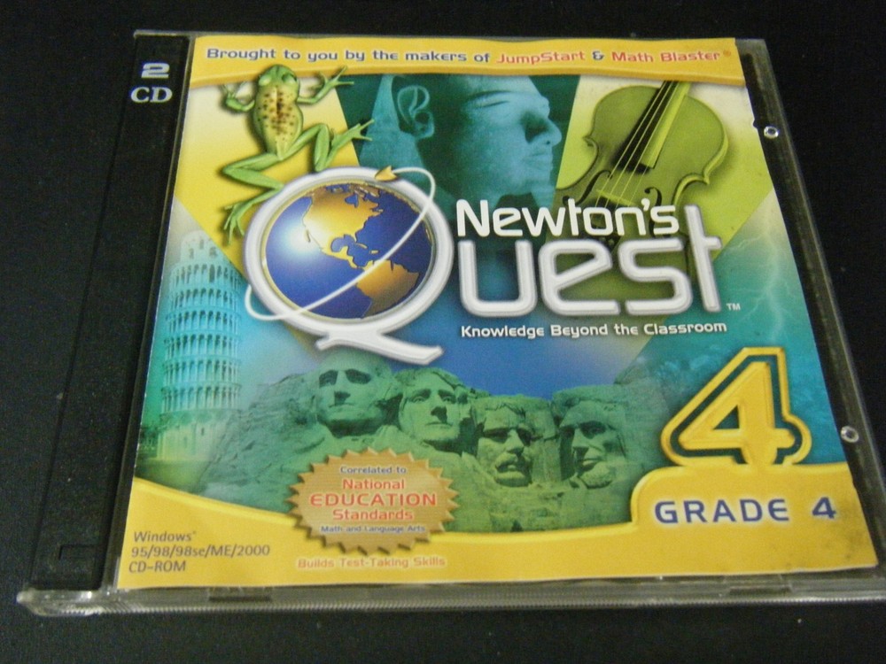 Newton's Quest 4th Grade (PC, 2001)