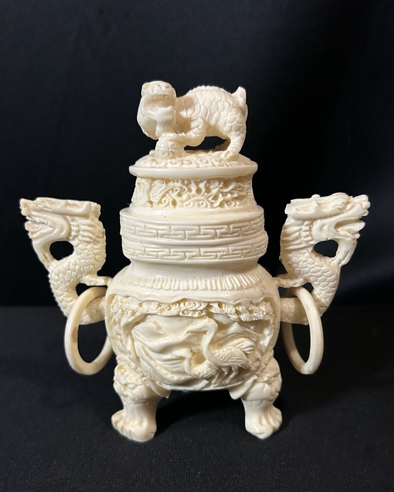 Norleans Resin Dragon Censer