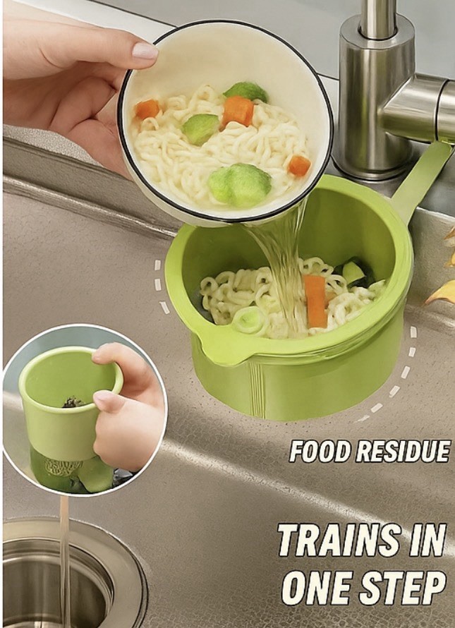 Kitchen Sink Food Strainer Basket