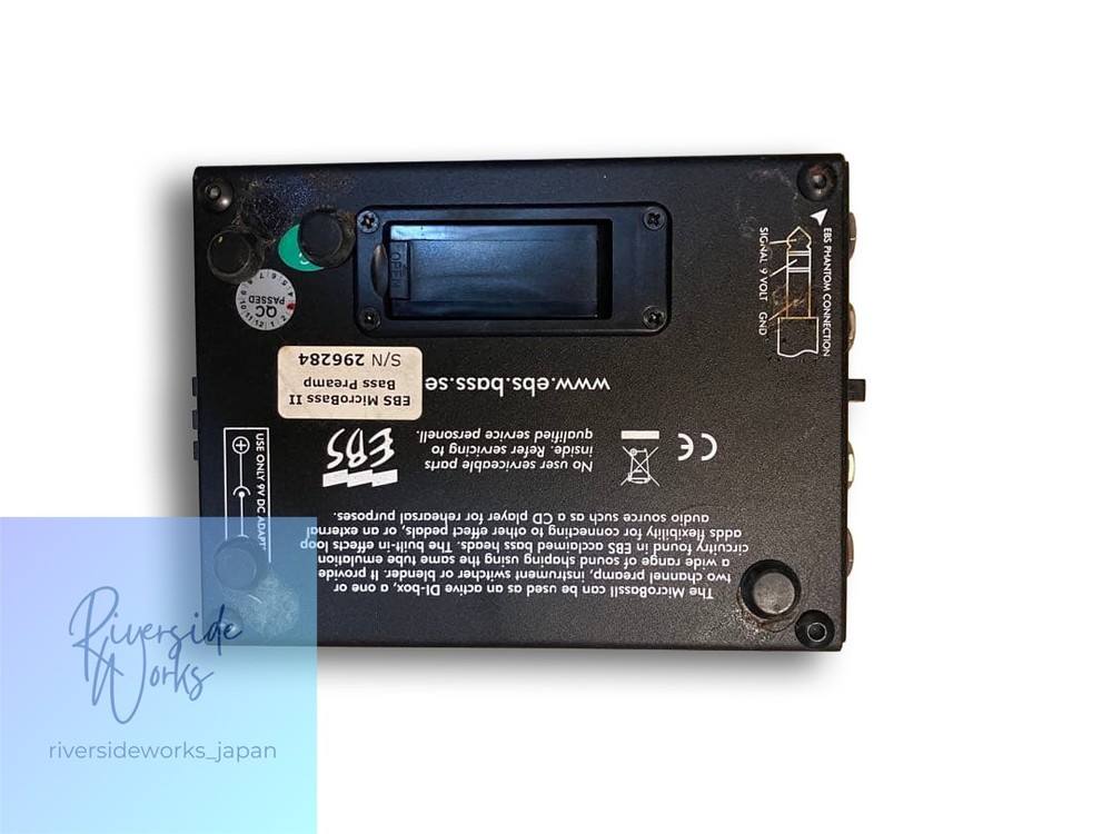 EBS MicroBass2 Bass Effects Pedal