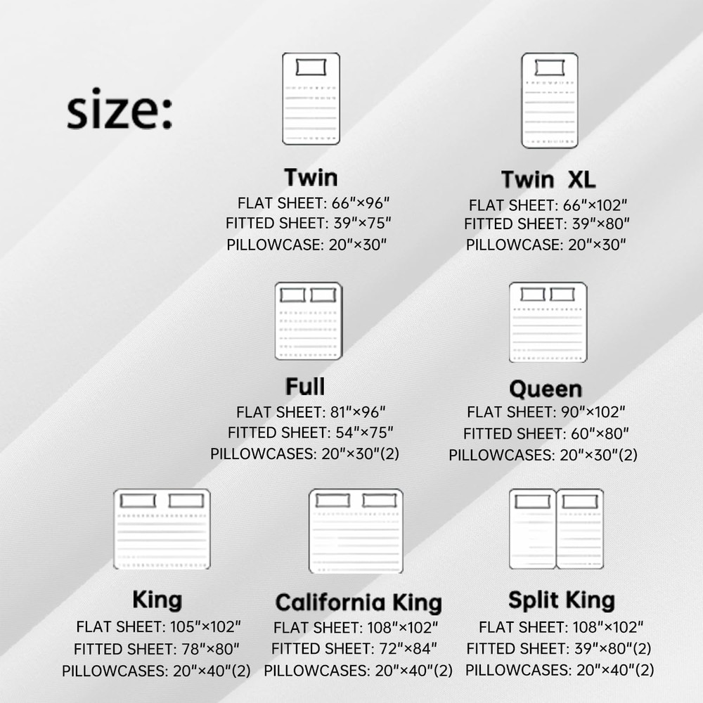 Queen Sheet Set - 4 Piece Soft,Breathable Microfiber Bed Sheets,Deep Pocket, Hot