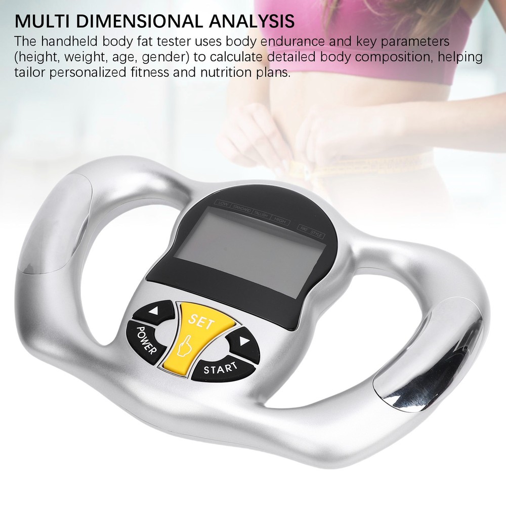Body Fat Analyzer BMI Handheld Tester Electronic Measurement