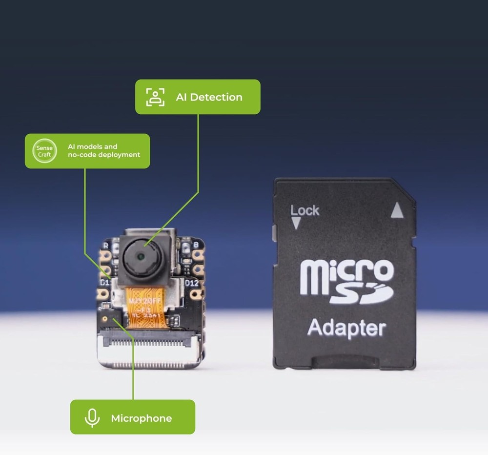 Powerful Thumb-Sized XIAO S3 Sense MCU with Dual-Core Processor & 8MB RAM
