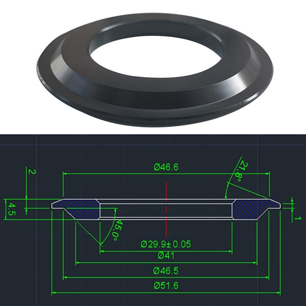 Fork Washer Fork Bottom Ring 28.6mm Base Bottom Ring Bicycle Accessories