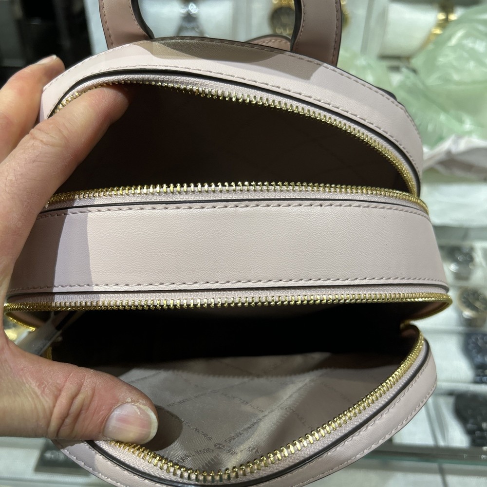 Michael Kors Jaycee Medium Zip Pocket Backpack MK Powder Blush