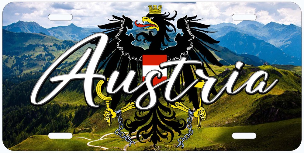 Austria Novelty Car License Plate