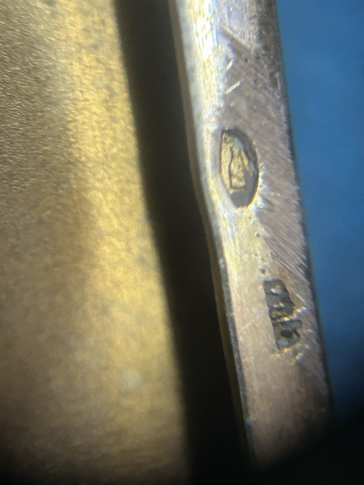 EUROPEAN SILVER CIGARETTE CASE !!