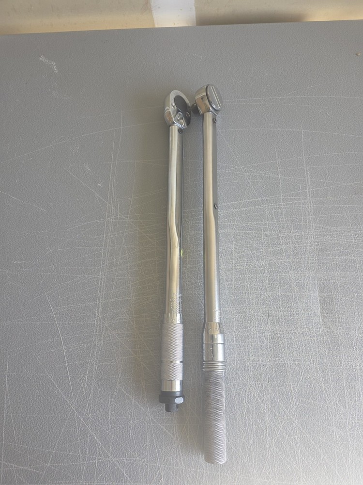 Two 1/2" Drive Torque Wrenches