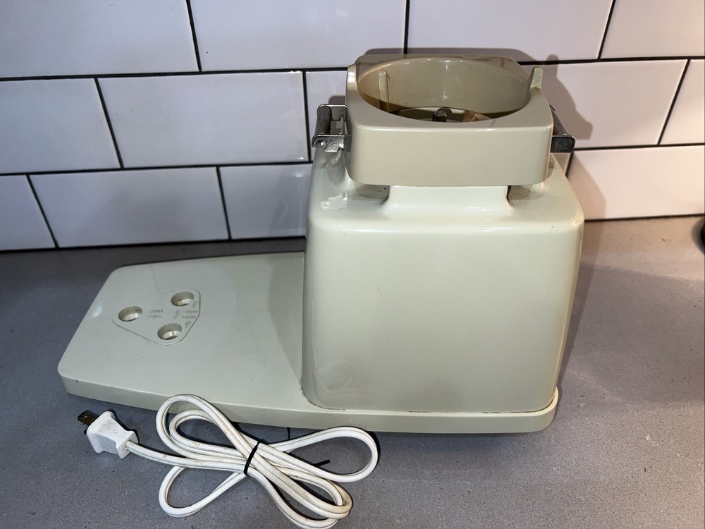Vtg OSTER Touch Control Kitchen Center Electronic 16-Speed Base Only TESTED