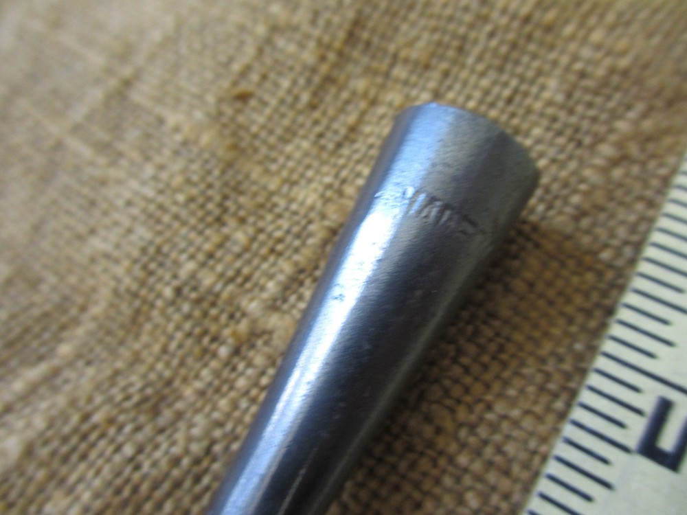 Vintage Unmarked 3/4” Beveled Edge Socket Chisel Tool Stamped Made in USA