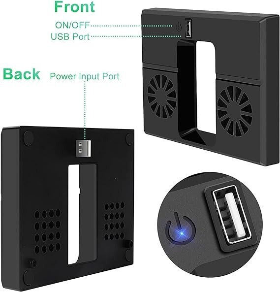 vertical cooling fan for xbox series x