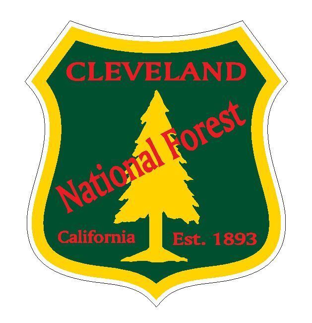 Cleveland National Forest Sticker Decal