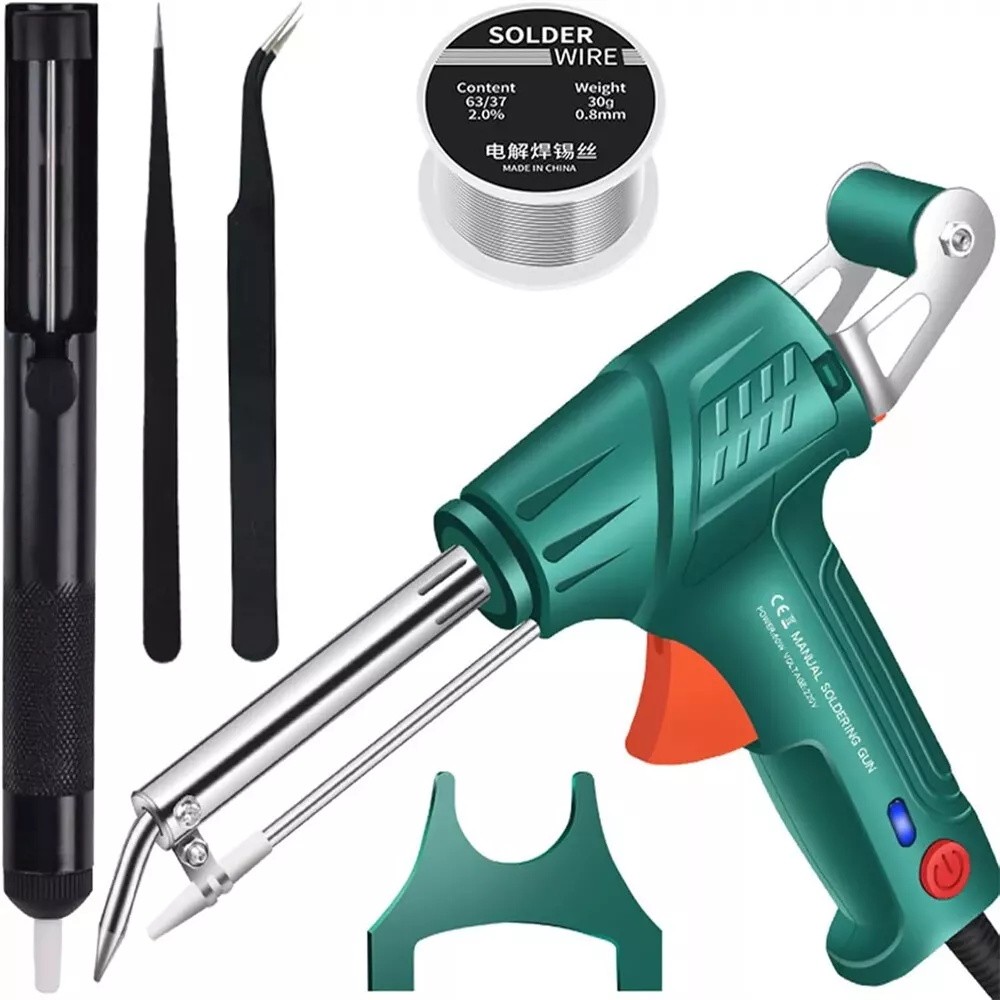 Multi-Function Soldering Iron Soldering Gun,60W External Heating Soldering Gun
