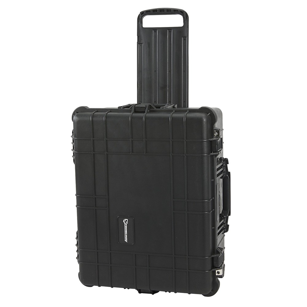Strongway 24.5in. Rolling Protective Storage Case, IP55 Water Resistant, Black