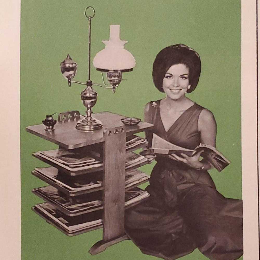 Rockwell Tools woodworking patterns MCM 1970 cutting board end table