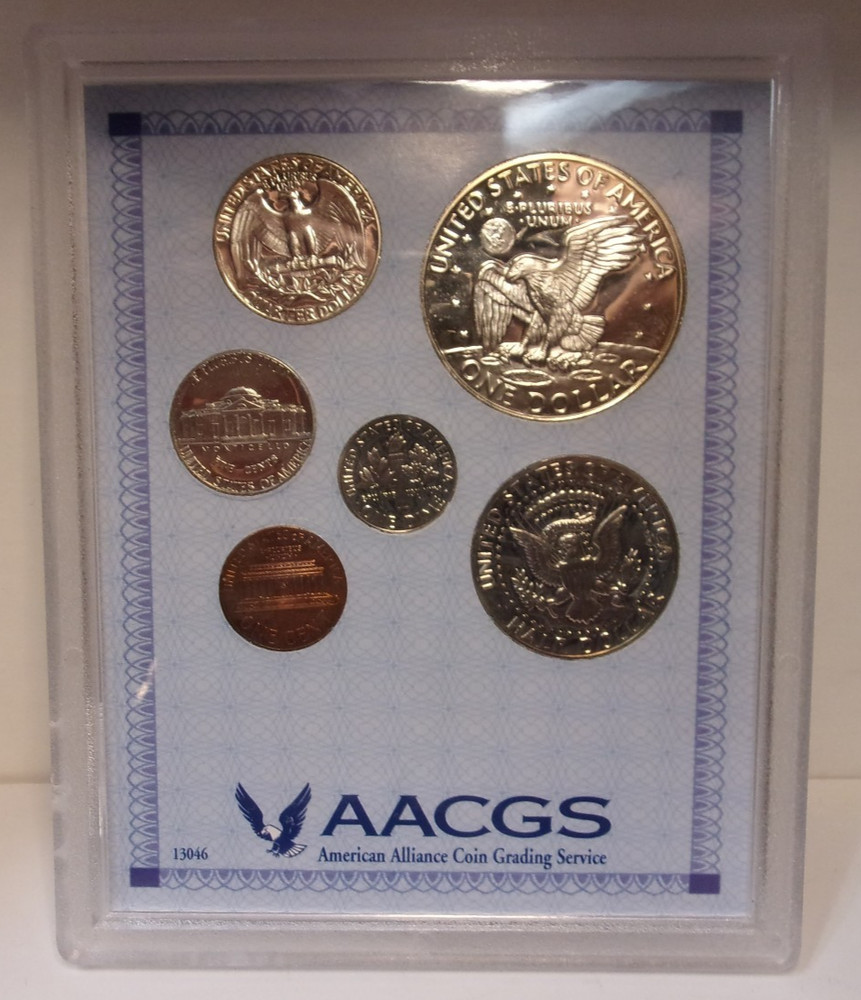 1973-s Proof Set Graded By Aacgs