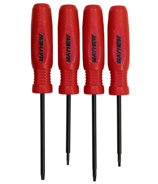 MAYHEW 4PC MICRO TORX SCREWDRIVER SET 31030