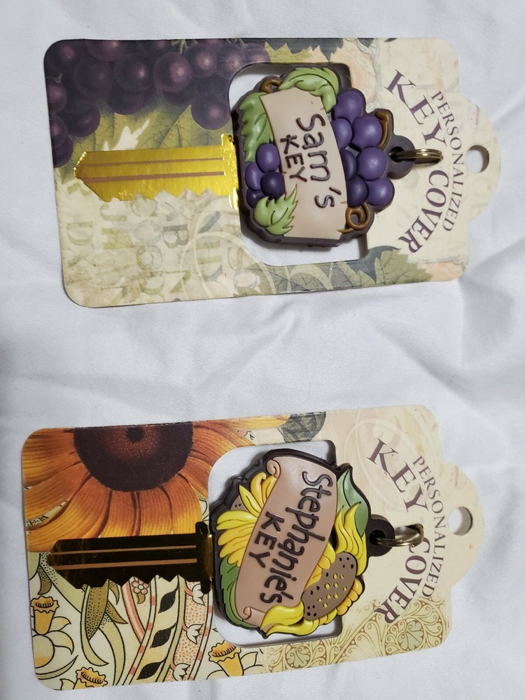 PERSONALIZED KEY COVERS NAMES THAT START WITH K & S & R