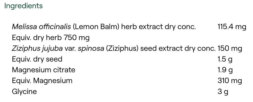 MediHerb MediMag Sleep 480g