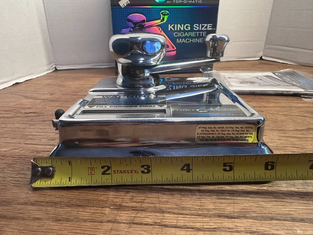 TOP-O-MATIC mikromatic king size cigarette machine