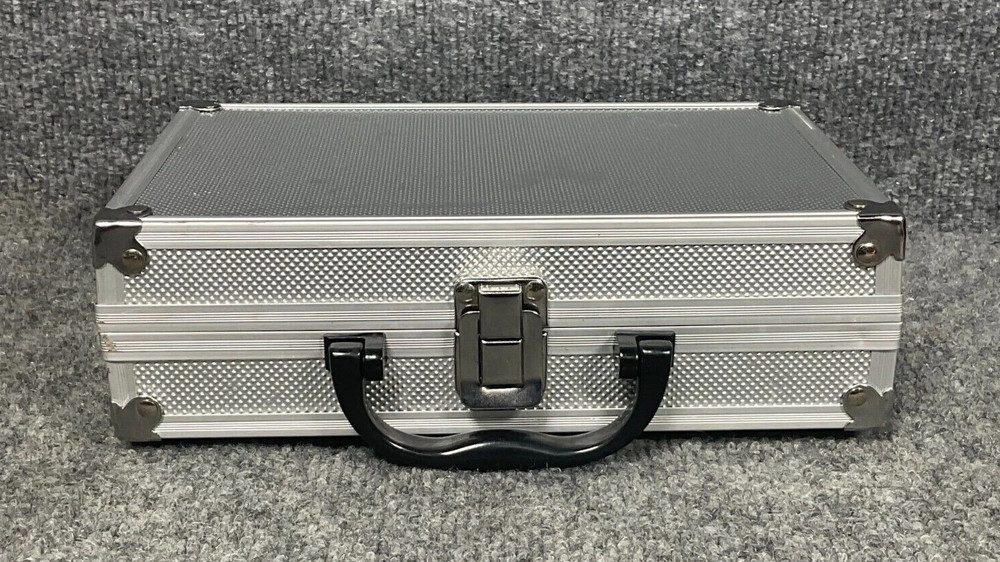 Mini Rotary Tool Test Rite JC10048S Tool Set with Case & Attachments