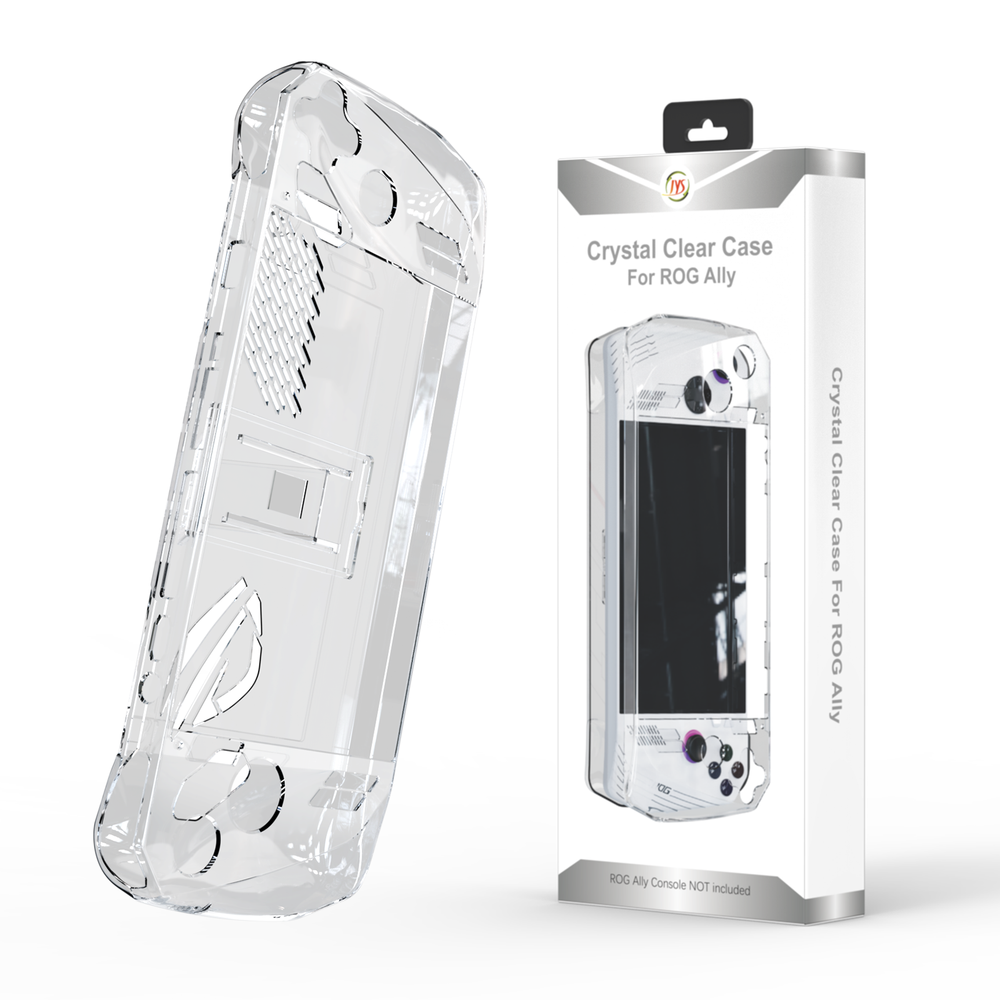 Crystal Clear Case Protective Case Game Console Accessories Parts for ROG Ally