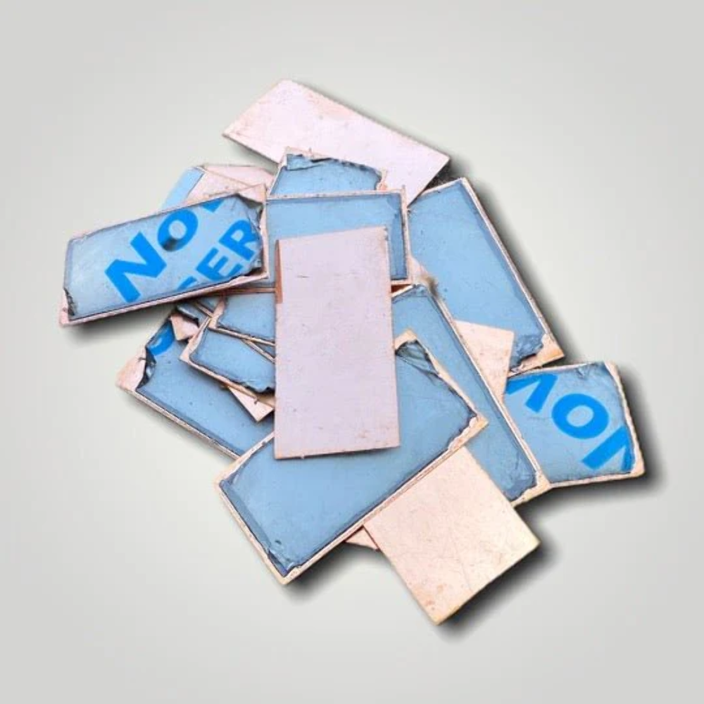 Rectangular Copper Stamping Blanks 2"x 1" (Pack of 15)