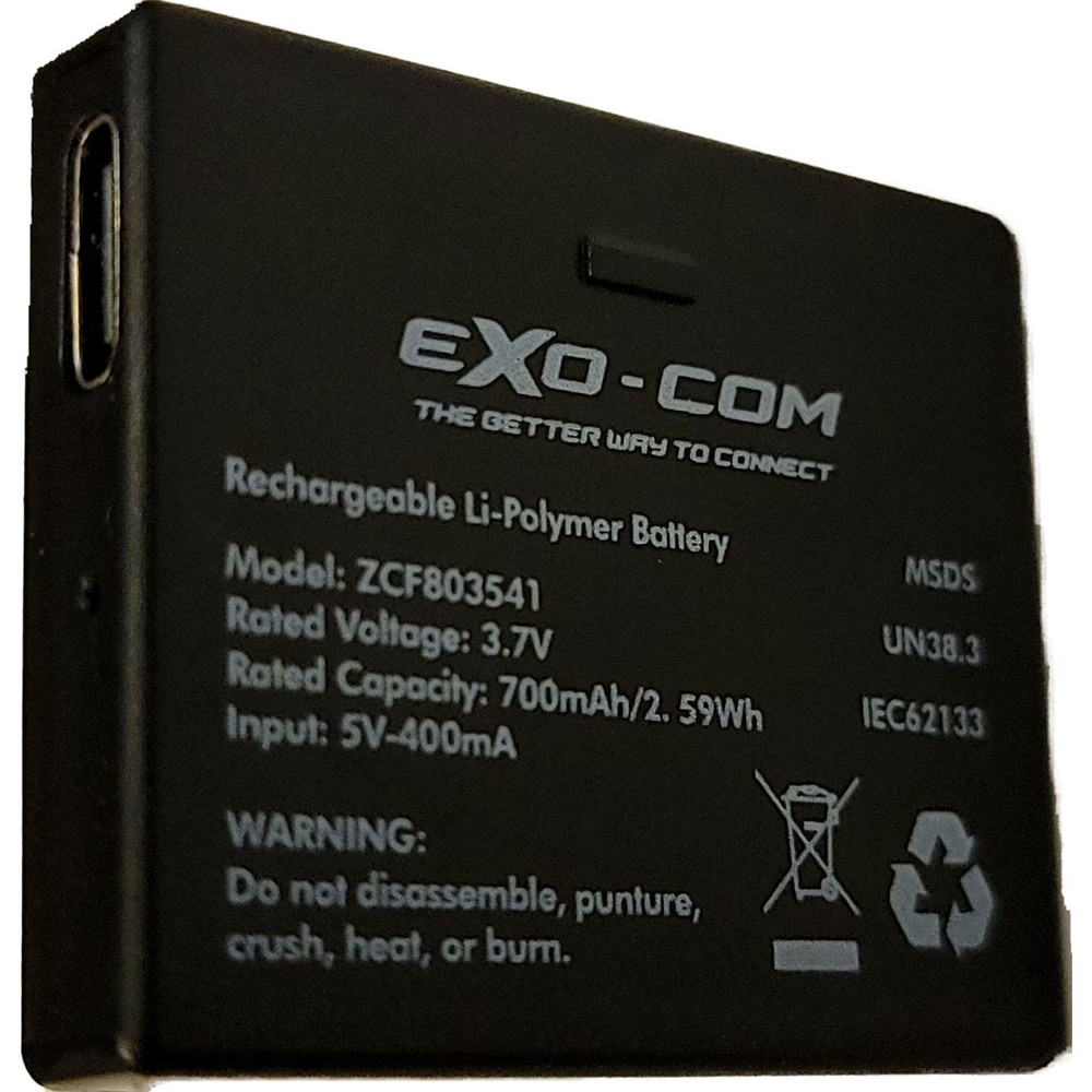 UClear Exo-Com Replacement Spare Battery 338108