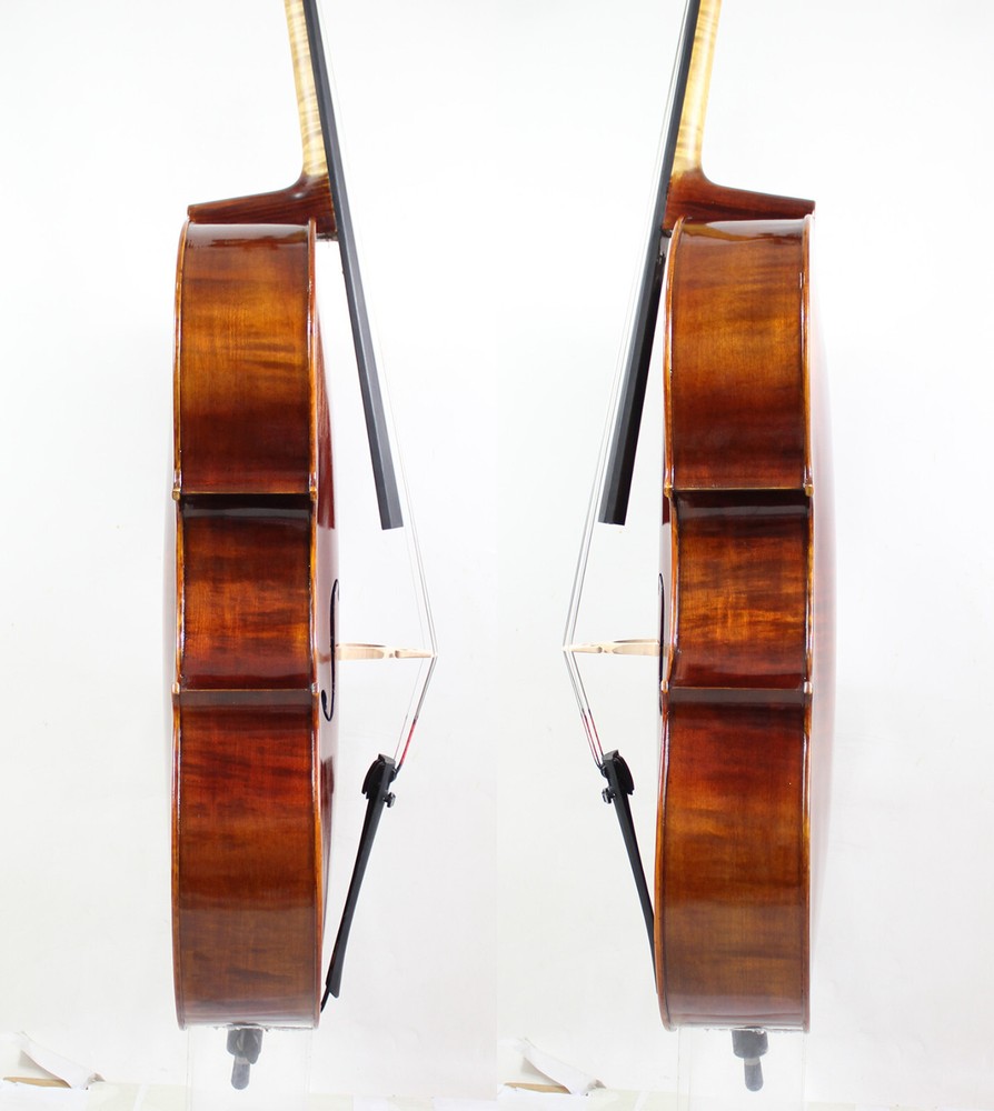 Best Model ! A Stradivari Style Cello 1/2 Size, Deep Tone #8052