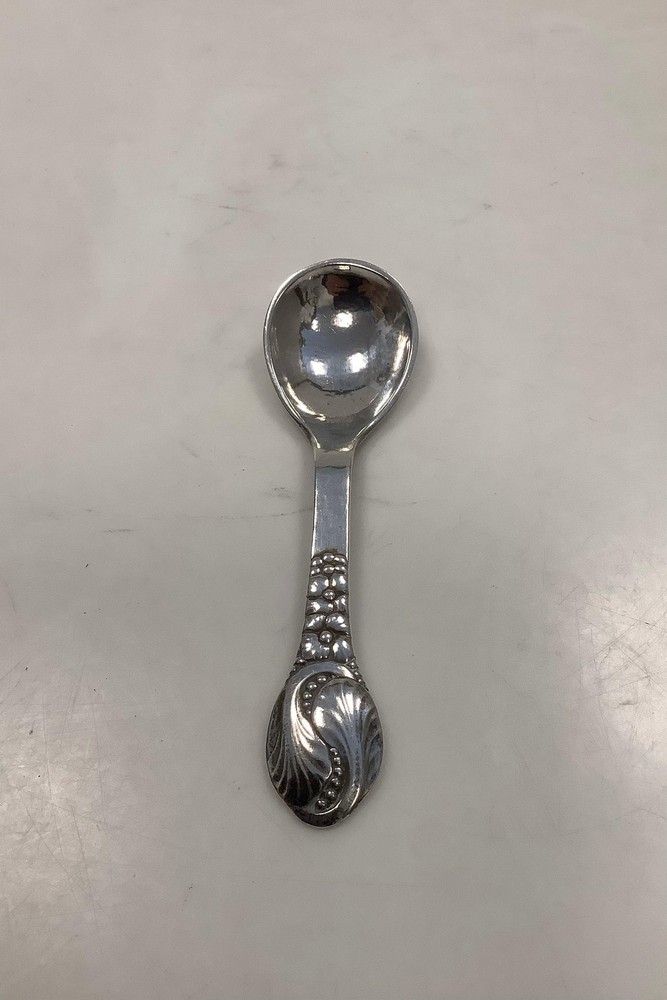 Evald Nielsen No 12 Silver Sugar Spoon (extra large)
