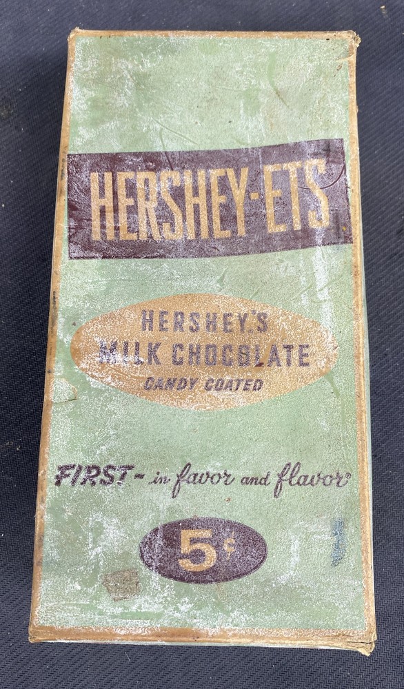 Vintage Hershey-ets t Chocolate Advertising Box