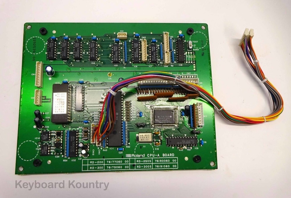 Roland RD-200, 300, 250s, 300s CPU-A Board