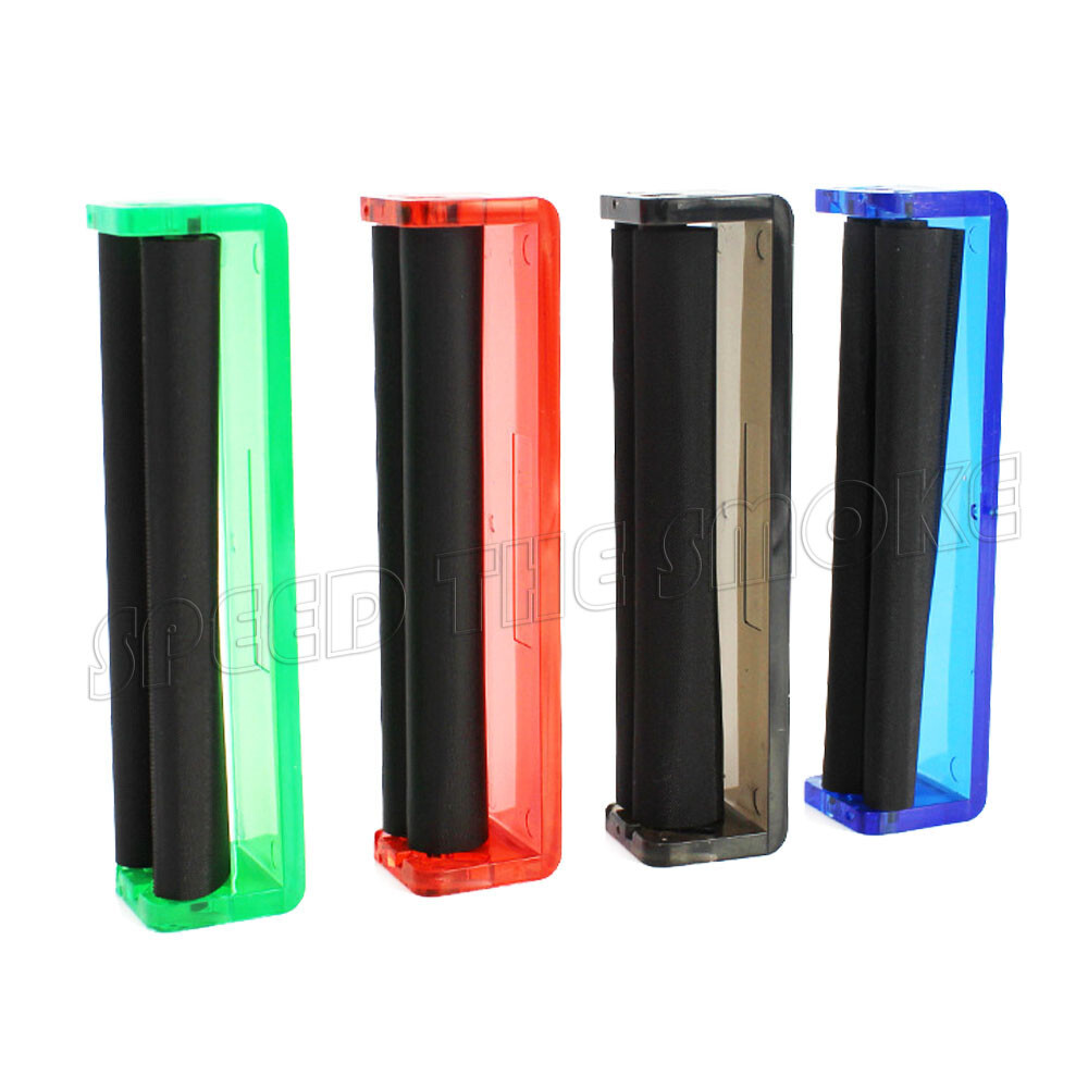 Plastic Rolling Papers Rolling Machine Cigarette Hand Roller Maker 110mm New