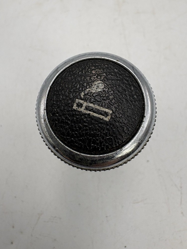 Ford Ranger Dash Cigarette Lighter Plug Chrome Black Untested 12 Volt