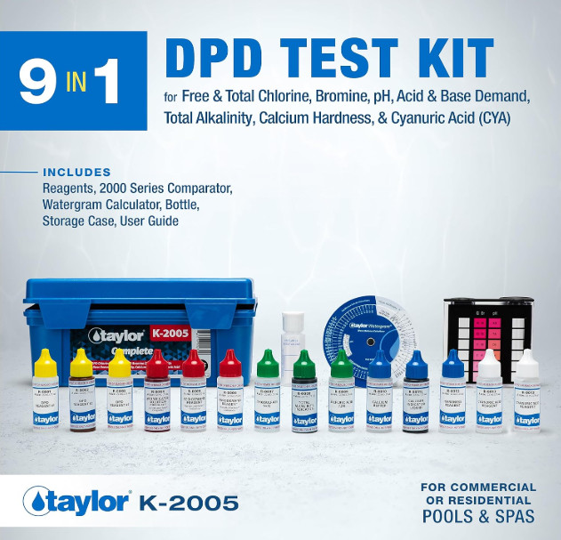 Taylor K-2005 Complete Pool & Spa Test Kit