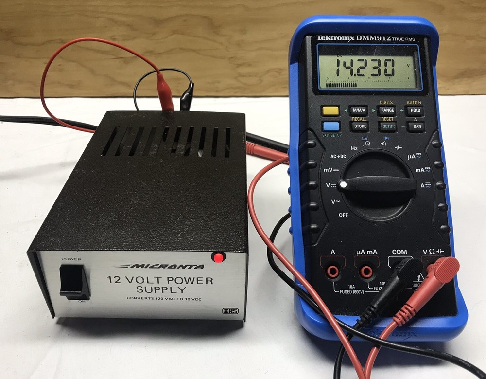 Micronta 12 volt power supply Radio Shack