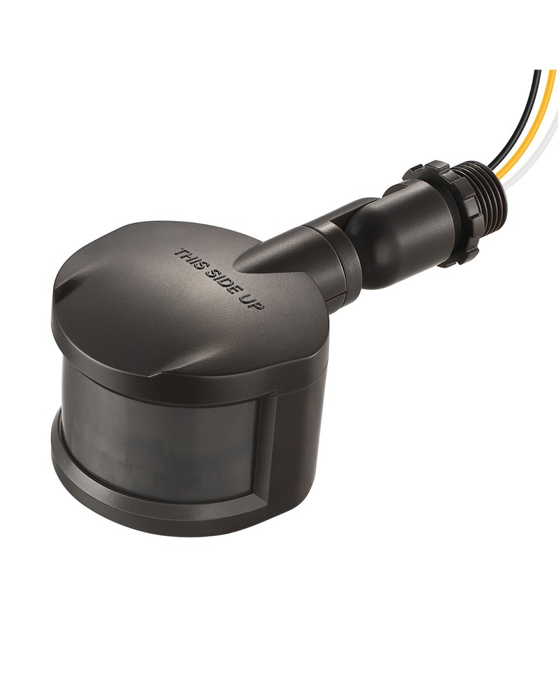 EDISHINE Motion Sensor, Automatic Dusk to Dawn, 120V AC Motion PIR Sensor,