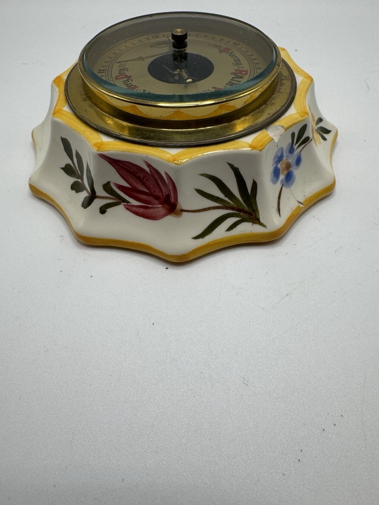 Vintage Ceramic Sure 4 Cast Barometer Germany