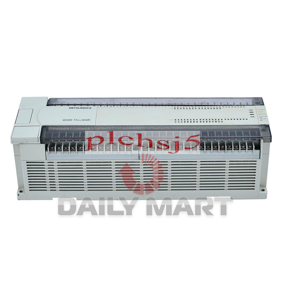 New In Box MITSUBISHI FX2N-80MR-001 Programmable Logic Controller