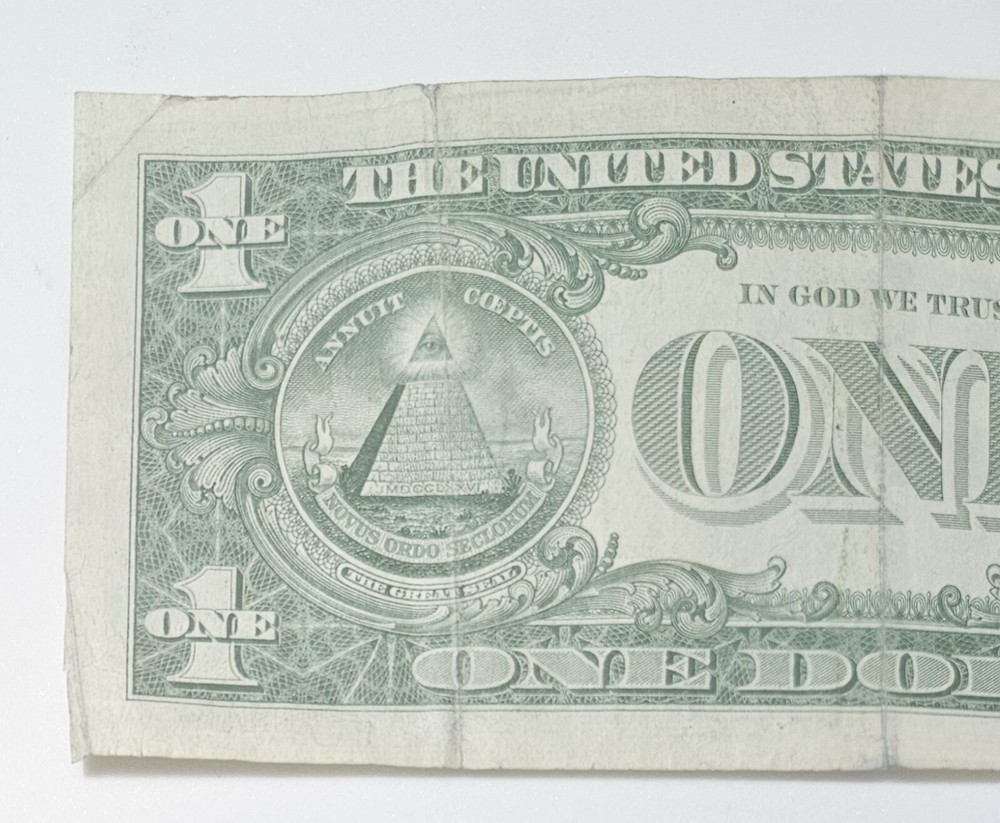 $1 Silver Certificate 1957B Blue Seal