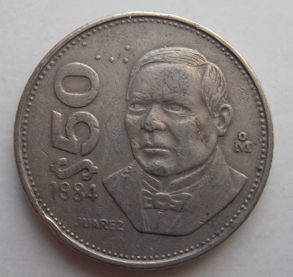 MEXICO 50 PESOS 1984