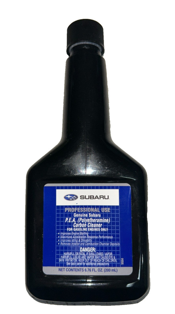 Genuine Subaru P.E.A. (Polyetheramine) Carbon Cleaner - 6.76 Fluid Ounce