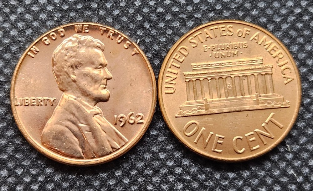 1962-P Lincoln Memorial Cent | BRILLIANT UNCIRCULATED