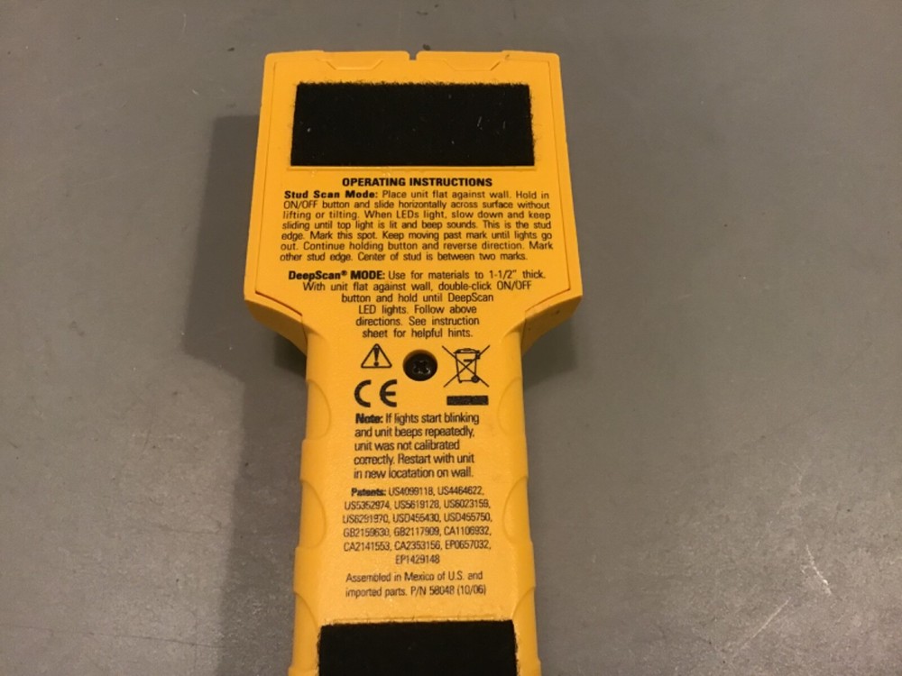 Zircon Studsensor Pro LCD Stud Finder Tested & Working