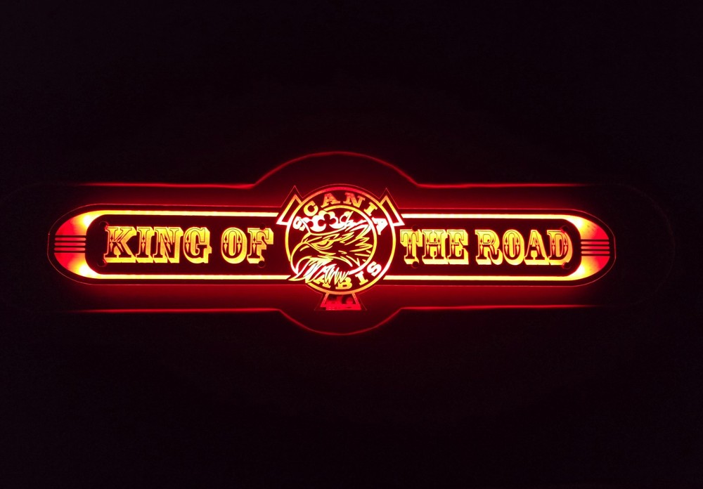 LED Light board with mirror SCANIA VABIS