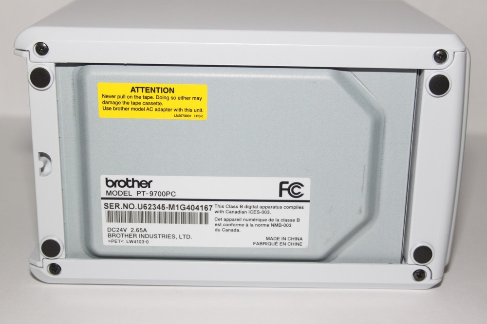 Brother PT-9700PC Label Thermal Printer