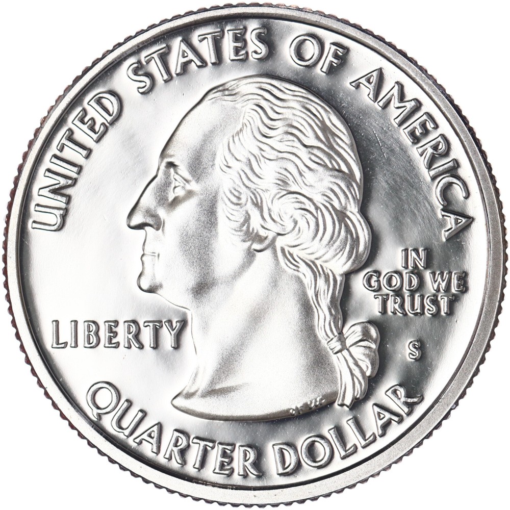 2001 S State Quarter Kentucky Gem DCam Proof CN-Clad