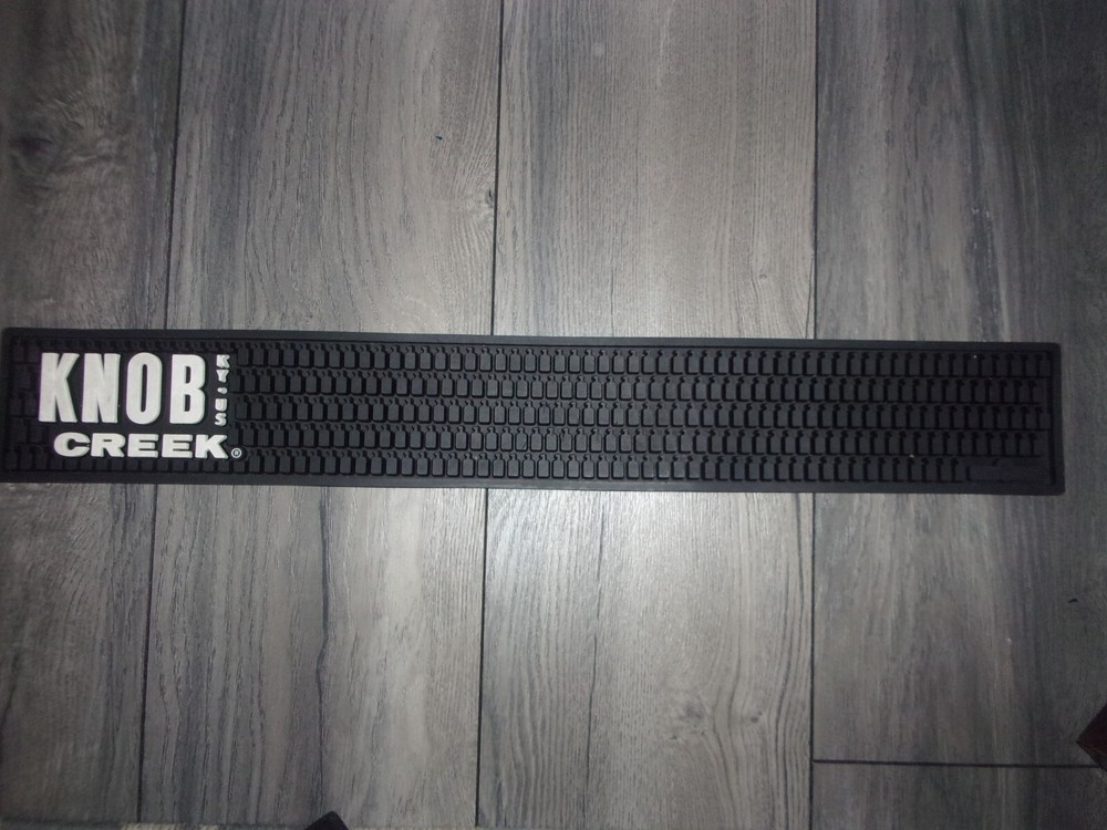 KNOB CREEK BOURBON WHISKEY RUBBER BAR SPILL MAT